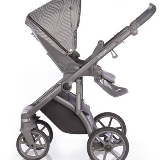 Коляска 2 в 1 Roan Bloom Steel, бежевый