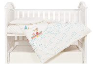 Changeable bedding 3 el Twins Eco Line Indian summer blue