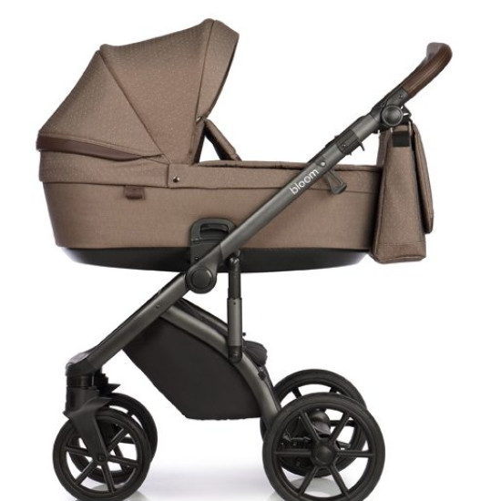 Коляска 2 в 1 Roan Bloom 9023-RB-29, Brown Dots, коричневый