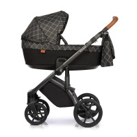 Коляска 2 в 1 Roan Bloom Matrix черный