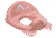 Накладка на унитаз Tega ME-002 Метео лапки ME-002-123, Pink Pearl, пудра