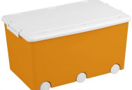 Ящик для детских игрушек Tega Multi оранжевый