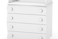 Комод-пеленатор Верес 16 33.2.32.2.17, білий, білий