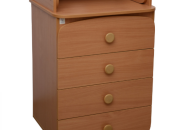 Комод-пеленатор Верес 600 Слім 32.4.1.2.01, бук, бежевий