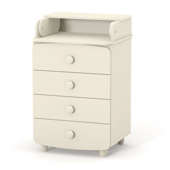 Комод-пеленатор Верес 600 Слім 32.4.1.2.04, слонова кістка, бежевий