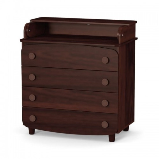 Комод-пеленатор Верес 900 33.4.1.2.03, горіх, коричневий