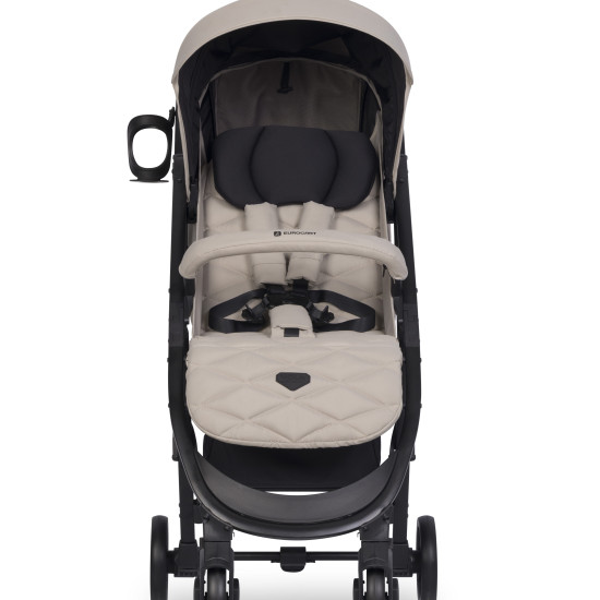 Коляска прогулочная Euro-Cart Volt black edition Fossil бежевый
