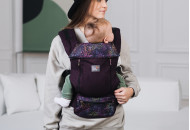 Эрго - рюкзак Love & Carry AIR X LC124, Арт, фиолетовый