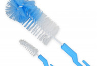 Щетка для мытья бутылочки Baby Mix H024 H024, blue, голубой