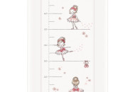 Повивальна дошка Cebababy 50x80 Basic line W-210-090-101, Прима балерина біла, білий/рожевий