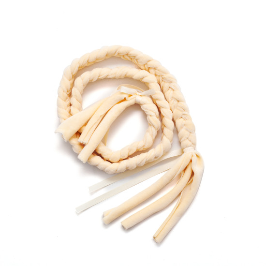 Decor pigtail Twins Air velor ecru