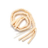 Decor pigtail Twins Air velor ecru