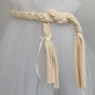 Decor pigtail Twins Air velor ecru