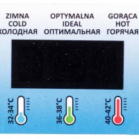 Термометр для ванночки Tega OK-065 multicolor, мультиколір