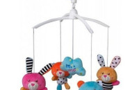 Mobile Baby Mix Plush Mechanical TK-387M bears and rabbits