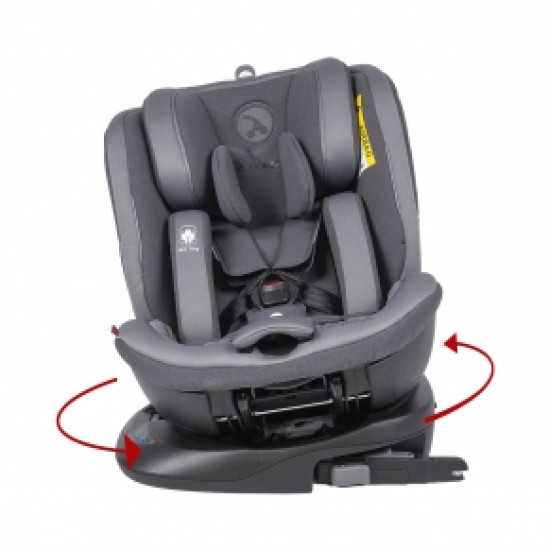 Автокресло Coletto Logos Izofix 0-36 black, чорний