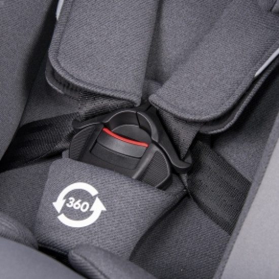 Автокресло Coletto Logos Izofix 0-36 black, чорний