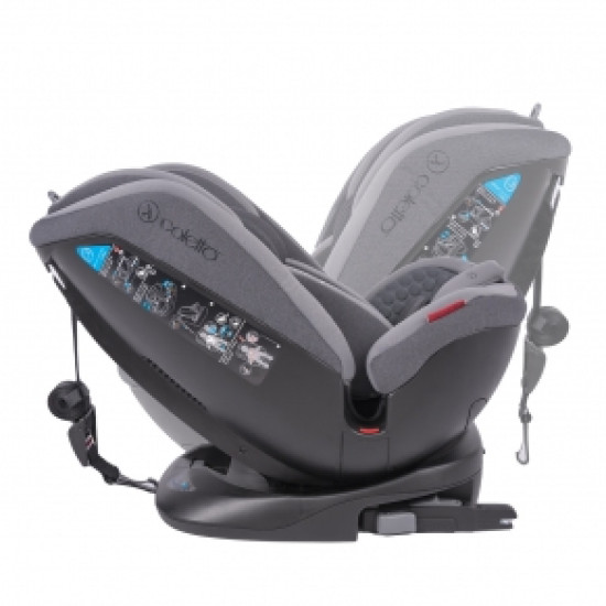 Автокресло Coletto Logos Izofix 0-36 black, чорний