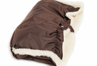Муфты Twins Snow меховые 80-193-07, chocolate, коричневый