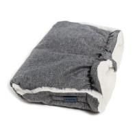 Муфты Twins Snow меховые 80-193-101, light grey, светло серый