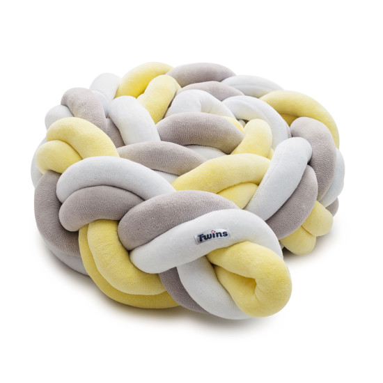 Bamper-Twins 3-spine double 200 cm 2020 k3-2-200-05, Yellow, yellow