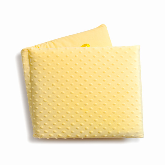 Бампер желтый в кроватку Twins Premium Minky 2030-TM-05, yellow