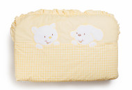Бампер Twins Limited 2099-TL-002, Dog & cat yellow, жовтий