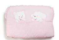 Бампер Twins Limited 2099-TL-004, Dog & cat pink, розовый