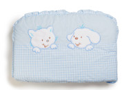 Бампер Twins Limited 2099-TL-003, Dog & cat blue, голубой