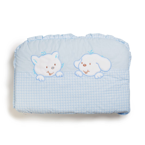 Бампер Twins Limited 2099-TL-003, Dog & cat blue, голубой