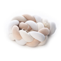 Бампер - косичка Twins 3-х прядна 160 см 2020-K3-160-20, multicolor, мультиколір