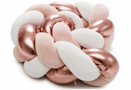 Bumper - pigtail Twins 3 strand 120 cm bronze