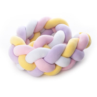 Бампер - косичка Twins 4-х прядна 220 см 2020-K4-220-20, multicolor, мультиколір