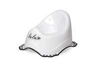 Горшок Maltex Lulu 2K 3470 white/black, білий/чорний
