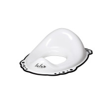 Накладка на унітаз Maltex Lulu 2K 3494 white/black, білий/чорний