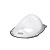 Накладка на унітаз Maltex Lulu 2K 3494 white/black, білий/чорний
