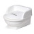 Горшок кресло Maltex Lulu 3524 white, белый