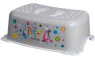 Подножка Maltex Bear & Friend 2K grey / white, белый / серый