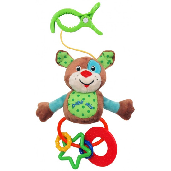 Плюшевая подвеска Baby Mix Собачка TE-8543-D, mix, мультиколир