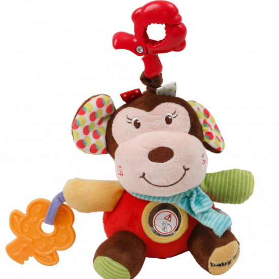 Plush suspension musical Baby Mix Monkey P / 1204-EU00, MIX, multicolyr