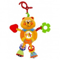 Плюшевая подвеска Baby Mix Котик TE-8562-24C, mix, мультиколир