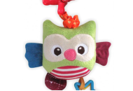 Плюшевая подвеска музыкальная Baby Mix Сова P / 1145-EU00, mix, мультиколир