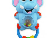 Брязкальце пластикове музичне Baby Mix PL-310547A Слон PL-310547A, blue, голубий