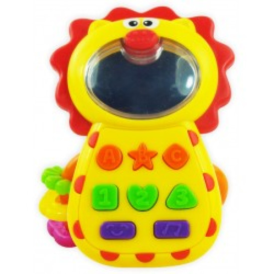 Игрушка пластиковая музыкальная Baby Mix KP-0680B Лев KP-0680B, mix, мультиколир