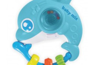 Брязкальце пластикове музичне Baby Mix PL-380040 Дельфін PL-380040, blue, голубий