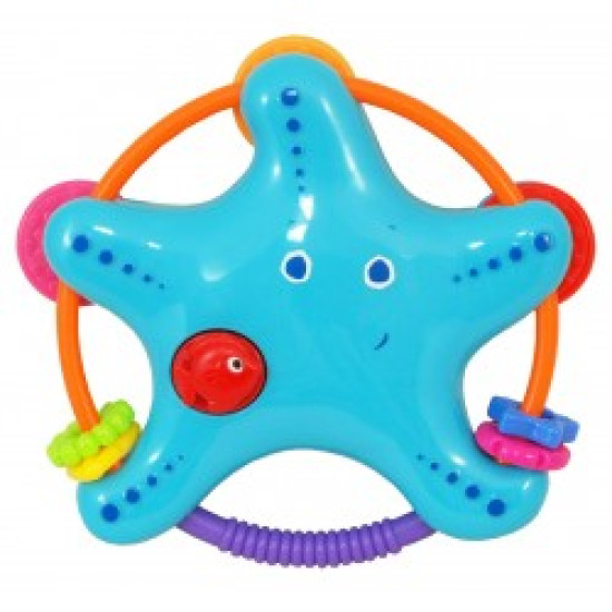 Игрушка пластиковая Baby Mix KP-0599 Звездочка KP-0599, mix, мультиколир