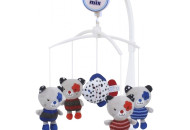 Mobile Baby Mix Plush Mechanical TK-463M cats