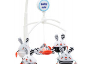 Мобиль Baby Mix плюшевый механический TK-480M Кролики 