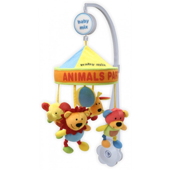 Mobile Baby Mix Plush Mechanical TK-752MC Friends