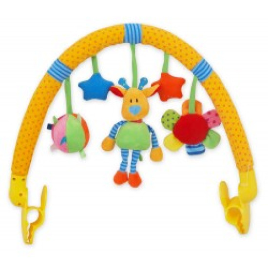 Дуга для коляски Baby Mix TE-9027-94A Жирафка TE-9027-94A, mix, мультиколир